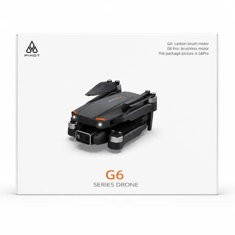 PIHOT G6 Series Drone me Kamera – Foldable Carbon Brush Motor