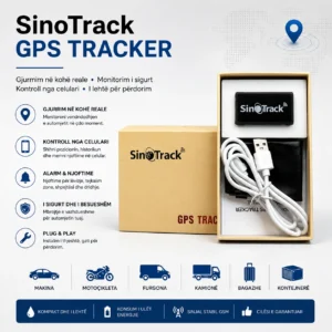 SinoTrack ST-903 Mini GPS Tracker 2G me bateri 1050mAh dhe kabllo USB
