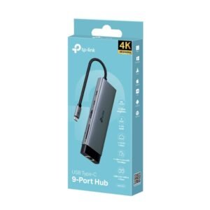 TP-Link UH9120C USB-C Hub 9-in-1 me HDMI 4K 60Hz, Gigabit Ethernet, SD microSD dhe PD 100W