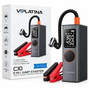VPlatina C10 5-in-1 Jump Starter & Tire Inflator 7200mAh 100W