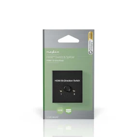 Nedis VSWI3482AT Bi-Directional HDMI Switch 2x1 / 1x2 4K@60Hz 6Gbps