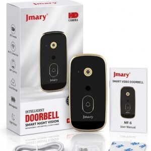 Jmary MF-6 Smart Video Doorbell HD – Night Vision, App Control