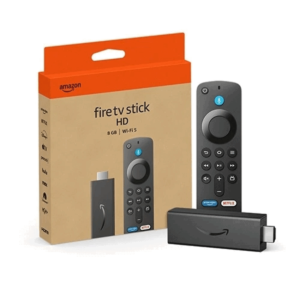 Amazon Fire TV Stick HD 8GB Wi-Fi 5 me pajisje HDMI dhe Alexa Voice Remote