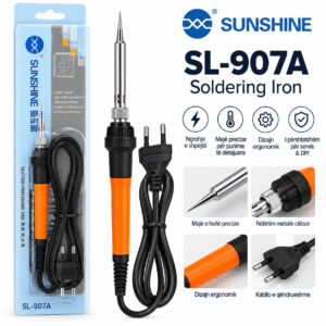 Sunshine SL-907A hekur saldimi me majë të hollë për elektronikë dhe servis