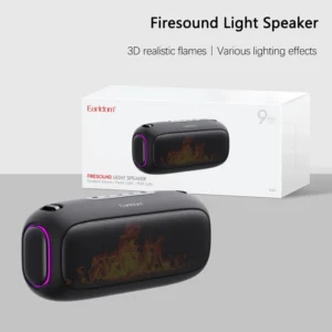 Earldom ET-A42 16W Bluetooth speaker me Flame Light RGB dhe Dual Stereo