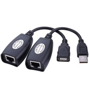PowerMaster PM-13083 USB over RJ45 Extender 50m për CAT5e/CAT6
