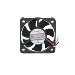 Marxlow DC Cooling Fan 50×50×10mm 24V 0.09A 2-Wire Black