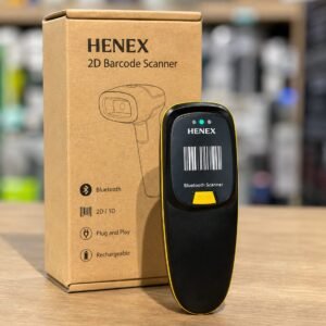 HENEX HC-300RS skaner barkodi 1D 2D Bluetooth me paketim