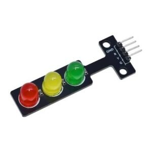 Traffic Light LED Module 5V me LED të kuqe të verdhë dhe jeshile për Arduino ESP32