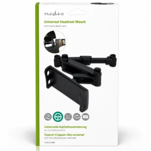 Nedis TCMT210BK mbajtëse tableti për headrest makine 4.7 deri 12.5 inch