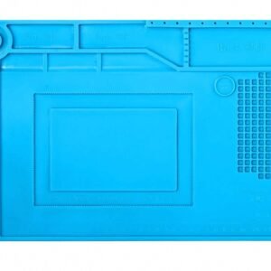 PC Work PCW10B Soldering Mat 390×270mm Magnetic Heat-Resistant Silicone