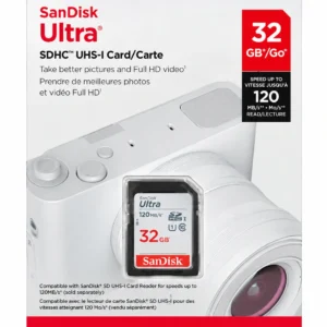 SanDisk Ultra 32GB SDHC UHS-I 120MB/s Memory Card
