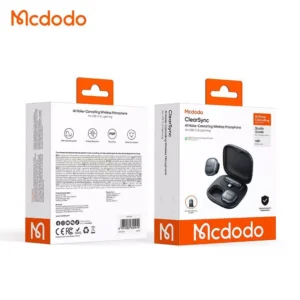 Mcdodo ClearSync MP-5450 me dy mikrofona wireless AI Noise Cancelling për USB-C dhe Lightning