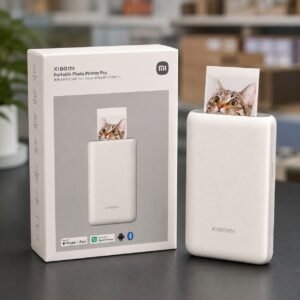 Xiaomi Portable Photo Printer Pro me paketim dhe fotografi të printuar