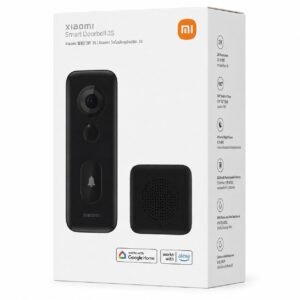 Xiaomi Smart Doorbell 3S 2K me kamerë Wi-Fi dhe wireless indoor chime