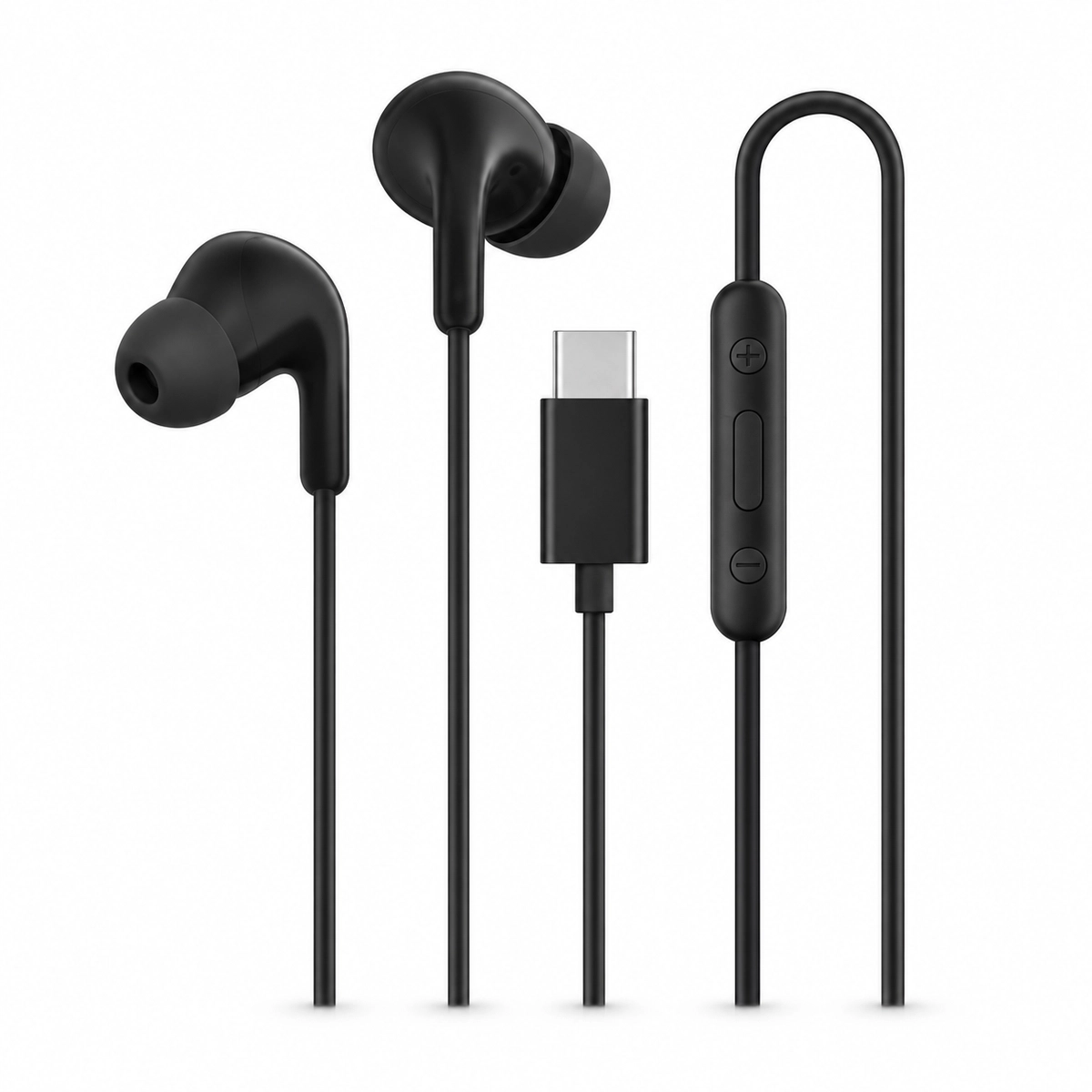 Kufje Xiaomi Type-C Earphones USB-C me mikrofon, driver 12.4 mm dhe kontroll me 3 butona