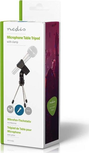 Nedis MPST05BK Microphone Table Stand Tripod – Mbajtëse Mikrofoni deri 0.8kg