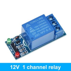 Modul Rele 12V me 1 Kanal dhe Optokopler për Automatizim