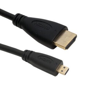 Kabëll PowerMaster PM-31334 me konektor HDMI mashkull dhe Micro HDMI mashkull, gjatësi 1.5 metra
