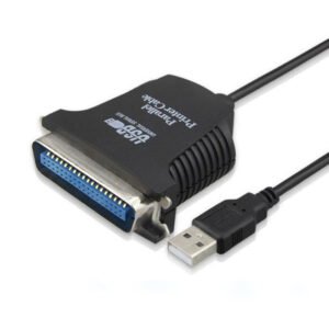 Kabllo konvertuese PM-6492 USB në LPT IEEE 1284 për lidhjen e printerit paralel me kompjuter