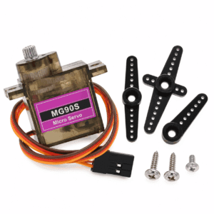 Servomotor MG90S Micro Servo 180° me ingranazhe metalike për projekte robotike