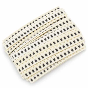Kit rezistencash SMD 1206 me 660 copë dhe 33 vlera nga 1 ohm deri në 1 megaohm