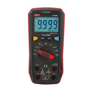 Multimetër digjital profesional UNI-T UT60BT me Bluetooth, True RMS, ekran LCD 9999 Counts dhe matje deri në 1000V